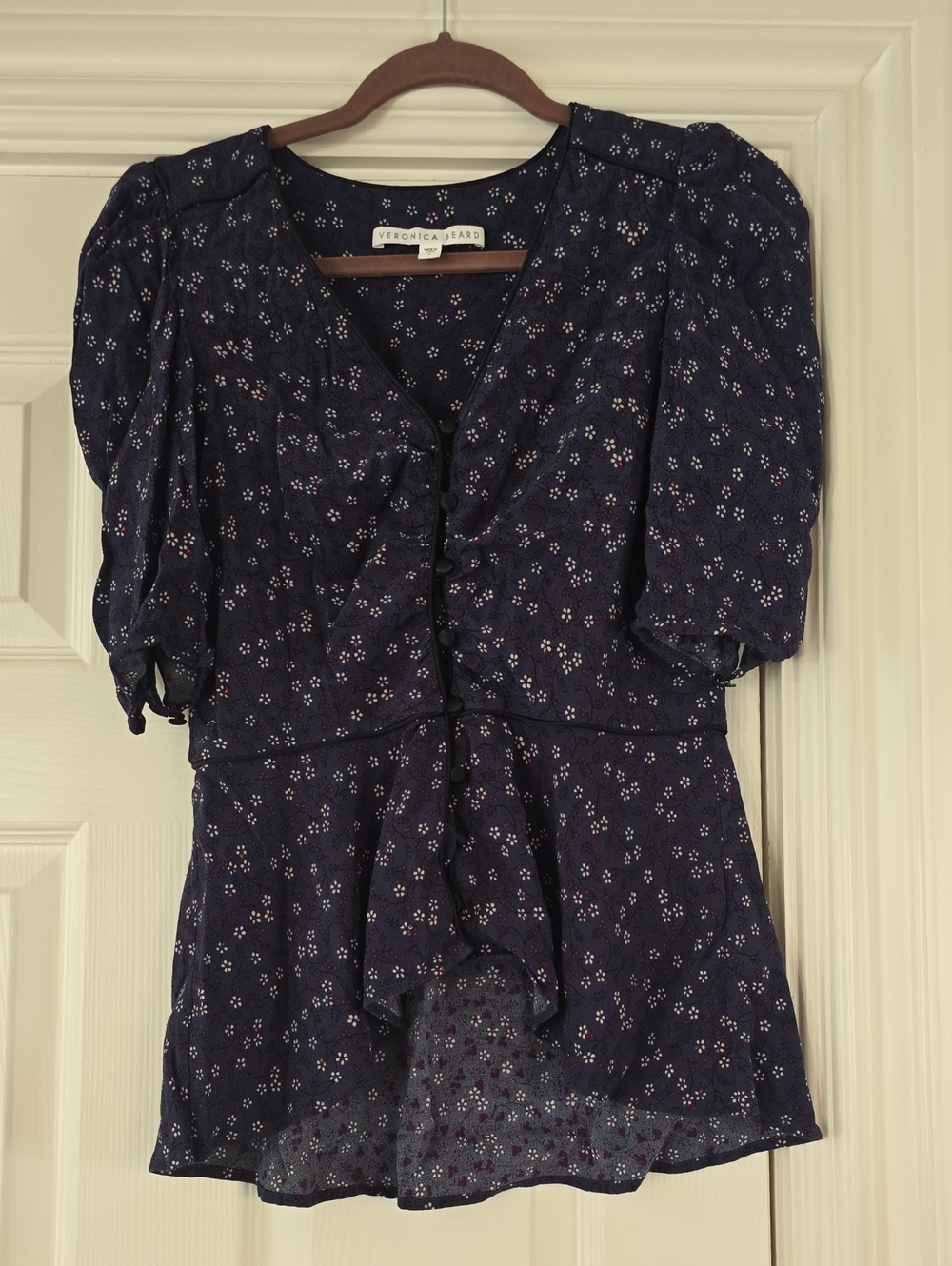Veronica Beard Peplum Top